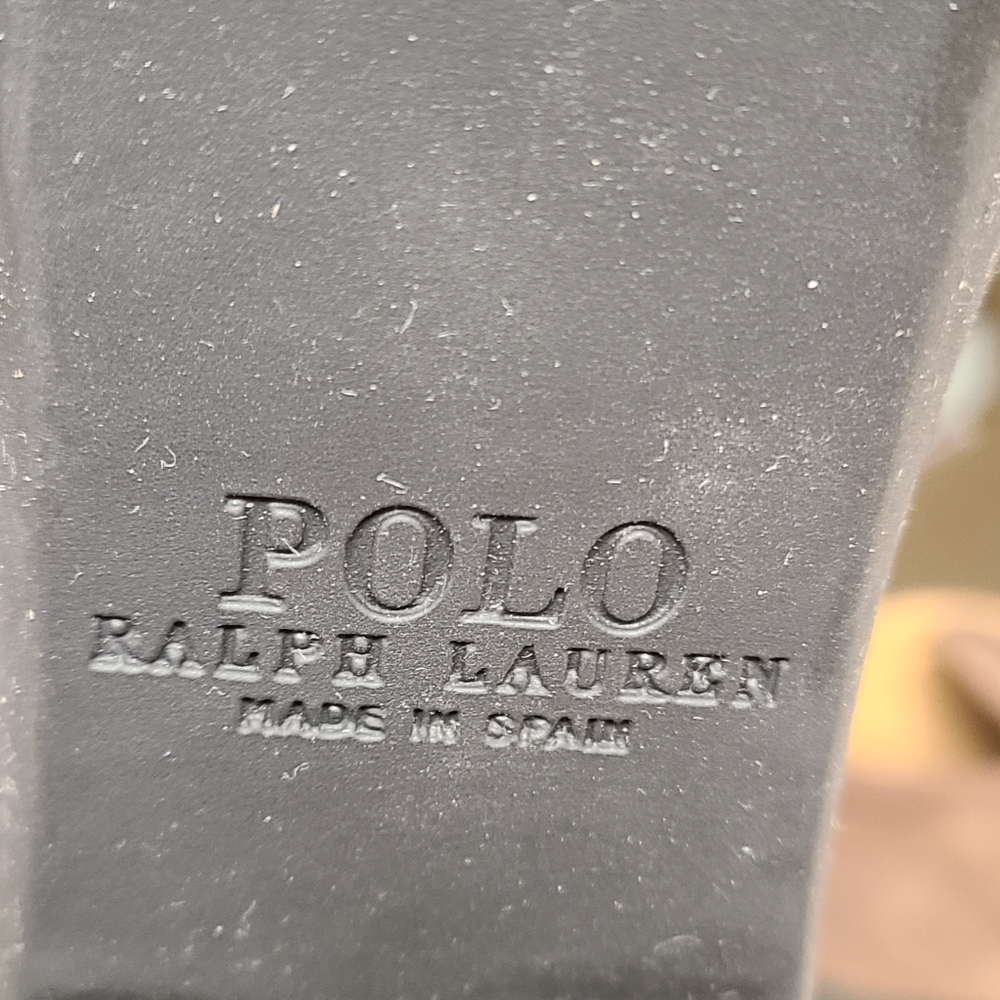 Polo Ralph Lauren Helene Chunky platform boots size 39 - Picture 13 of 13
